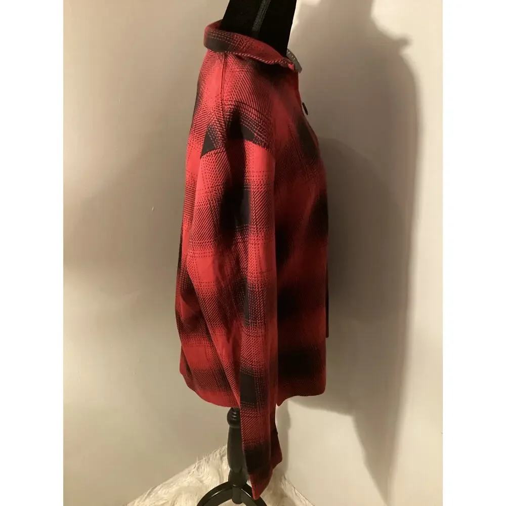 NWT Polo Ralph Lauren buffalo plaid Holiday Heritage long sleeve top - Picture 5 of 7